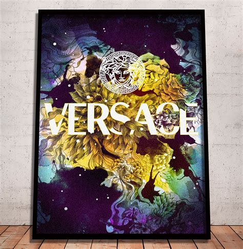 versace poster|Versace artwork.